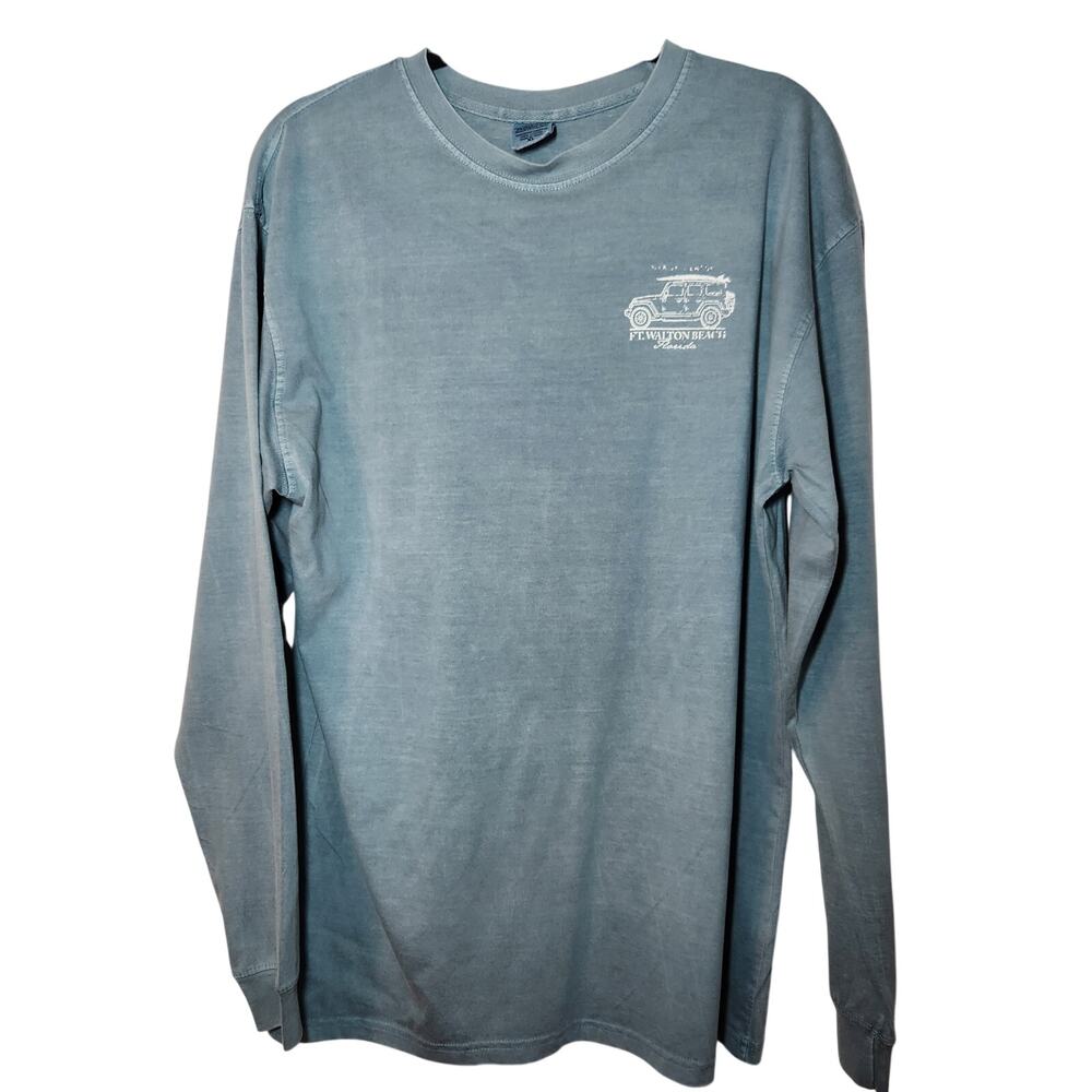 Trading Co. Beach Outfitters Mens ​Size:‎ XL Steel Blue 100% Preshrunk Cotton